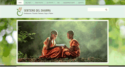Desktop Screenshot of ilsentierodeldharma.it